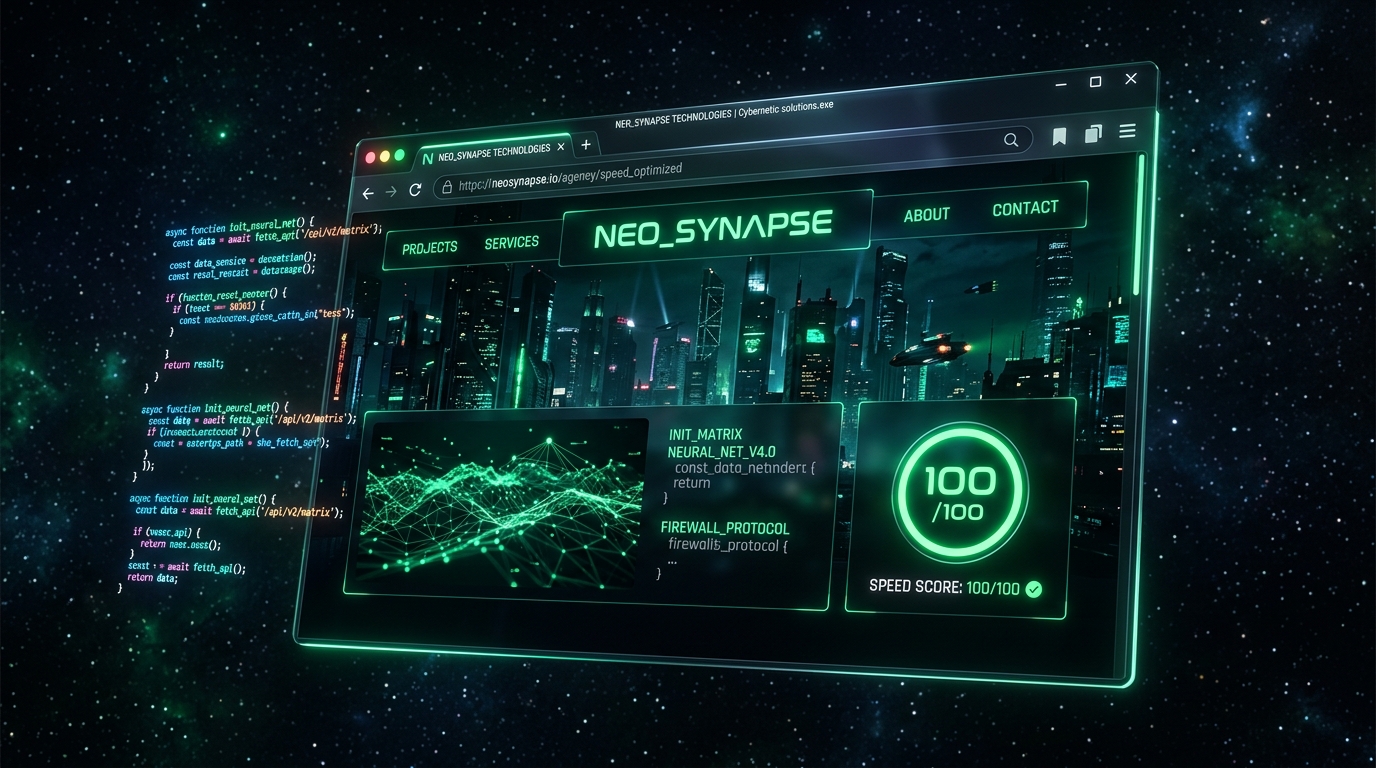 High speed dark mode web application architecture